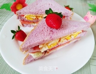 营养三明治的做法步骤：9