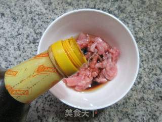 肉丝笋丝炒香锅豆腐的做法步骤：4