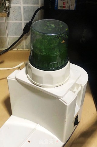 艾草青团的做法步骤：9