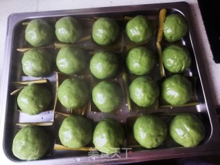 艾草青团的做法步骤：17