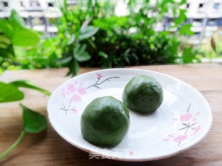 艾草青团的做法步骤：20