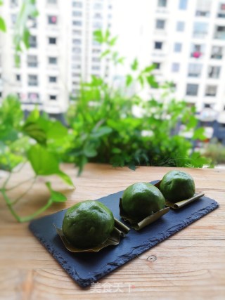艾草青团的做法步骤：22