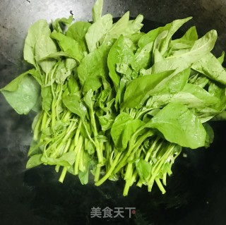 蒜末炒苋菜的做法步骤：4