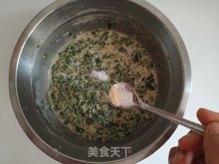 荠菜软饼的做法步骤：6