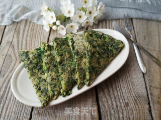 荠菜软饼的做法步骤：9