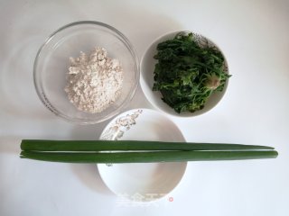 荠菜面汤的做法步骤：1