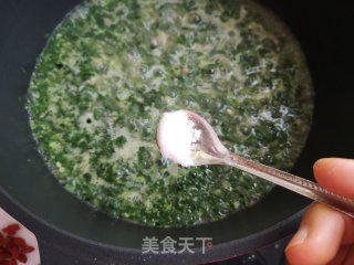 荠菜面汤的做法步骤：8