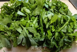 芹菜叶蒸胡萝卜的做法步骤：3