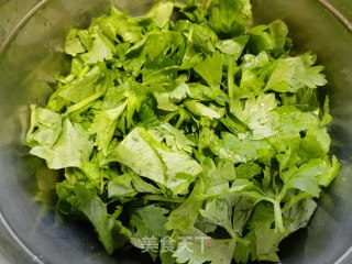 芹菜叶蒸胡萝卜的做法步骤：4
