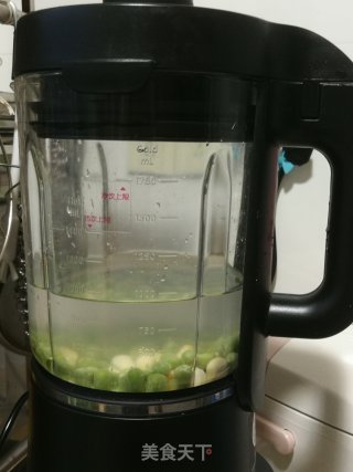 豌豆豆浆的做法步骤：2
