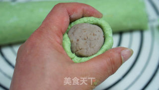 豆沙青团的做法步骤：13