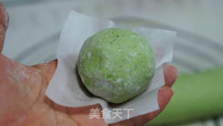 豆沙青团的做法步骤：14