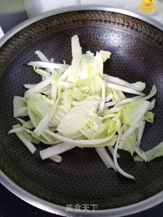 素炒白菜豆腐的做法步骤：6
