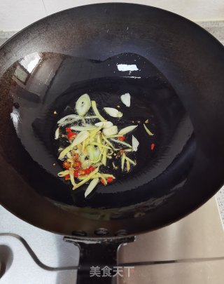 鸡脯肉炒芦笋的做法步骤：5