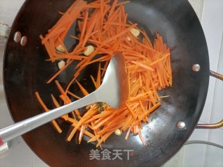 素炒双丝的做法步骤：4