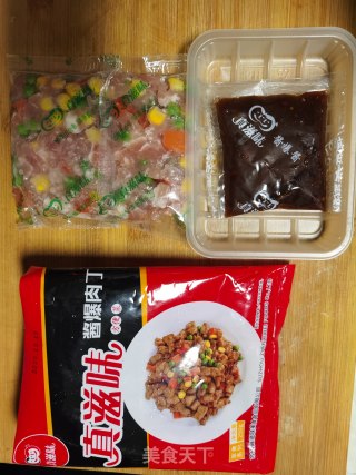 真滋味—酱爆肉丁的做法步骤：1
