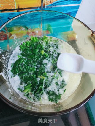 山药菠菜鸡蛋汤的做法步骤：8