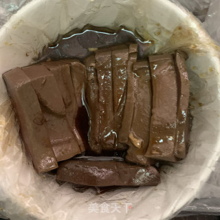 猪杂鸭血汤粉的做法步骤：4