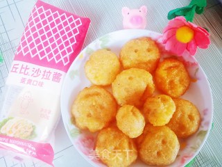 土豆笑脸饼的做法步骤：10