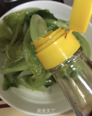 白灼玻璃生菜的做法步骤：6