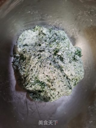 蒿子粑粑的做法步骤：5