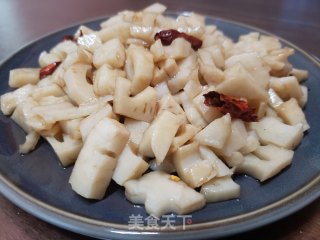 凉拌藕丁的做法步骤：7