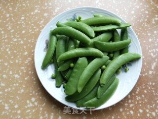甜豆角炒牛柳的做法步骤：3
