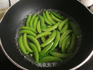 甜豆角炒牛柳的做法步骤：4