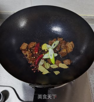萝卜西红柿炖牛腩的做法步骤：8