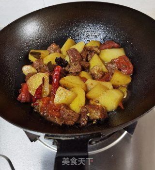萝卜西红柿炖牛腩的做法步骤：11
