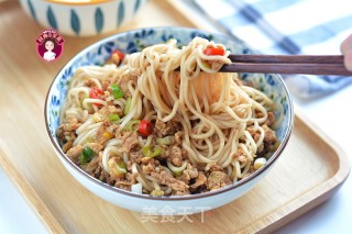 鸡蛋酱油面的做法步骤：15