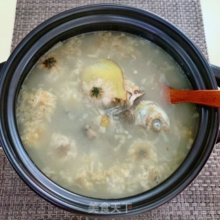 菊花鲫鱼汤的做法步骤：9