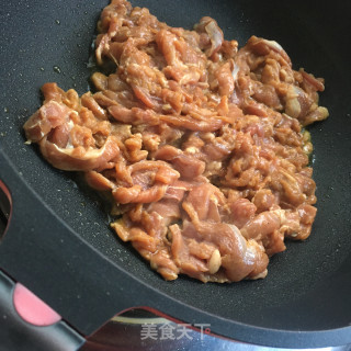 青椒小炒羊肉的做法步骤：7