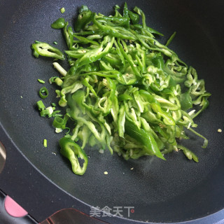 青椒小炒羊肉的做法步骤：8