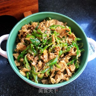 青椒小炒羊肉的做法步骤：12