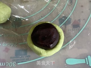 自制青团，清明节必吃的清明果的做法步骤：8