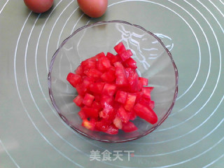 茄汁荷包蛋的做法步骤：2