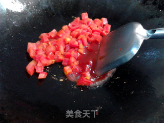 茄汁荷包蛋的做法步骤：7