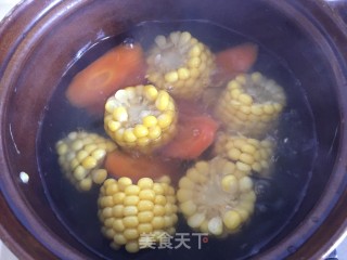 玉米胡萝卜素汤的做法步骤：10