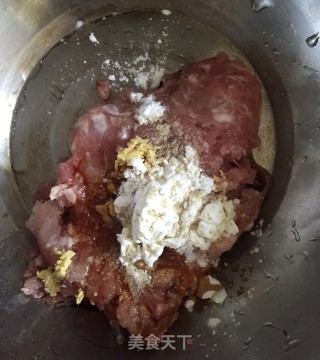 肉丸南瓜盅的做法步骤：5