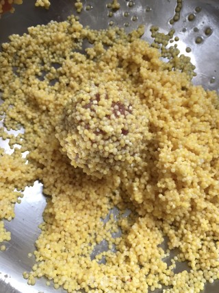 肉丸南瓜盅的做法步骤：8