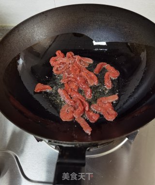 牛肉炒春笋的做法步骤：5