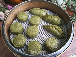 【春日美味】青团青饺的做法步骤：21