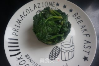 #春季野菜#麻酱菠菜的做法步骤：8