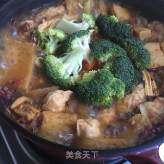 麻辣春笋时蔬锅的做法步骤：13