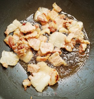 五花肉豆角焖面的做法步骤：8