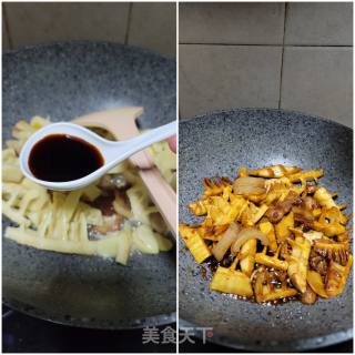 五花肉焖春笋的做法步骤：9