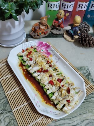 蛏子拌青瓜的做法步骤：11