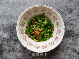 荆芥酸汤面叶的做法步骤：3