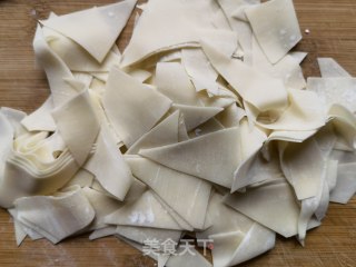 荆芥酸汤面叶的做法步骤：6